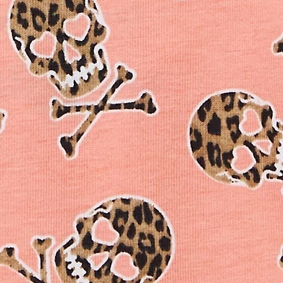 Torrid Wide Lace Thong Orange Cheetah Skull Cotton Panties 3X NEW Plus Size - Picture 4 of 7